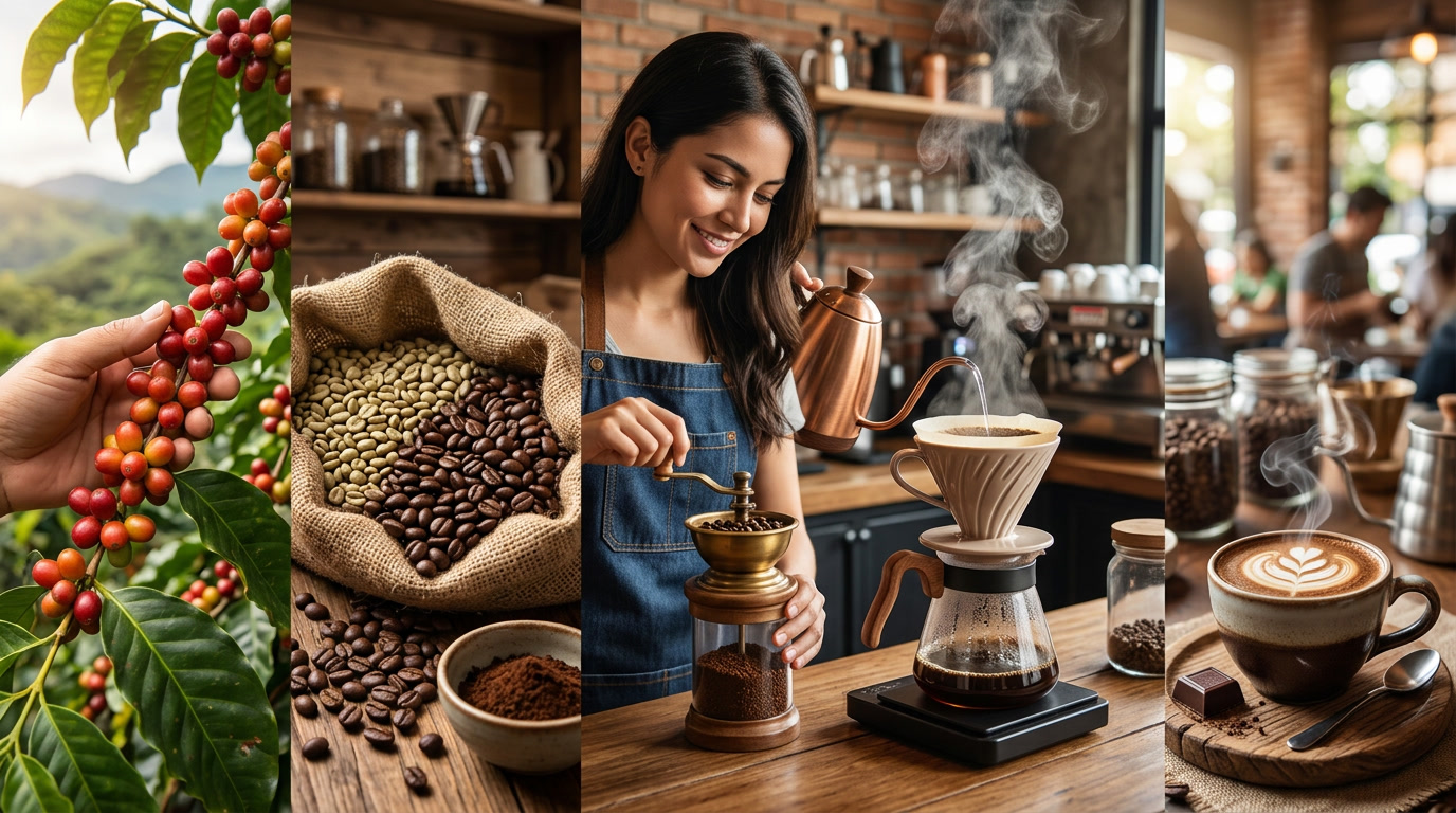 Panduan Kopi dari Biji Pilihan hingga Cangkir Sempurna